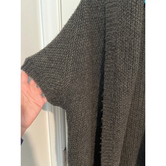 Ann Taylor Wool Alpaca Blend Knit Cardigan – Size Small – Gray - Picture 2 of 5